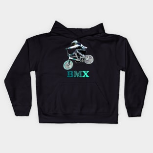 bmx racing Kids Hoodie